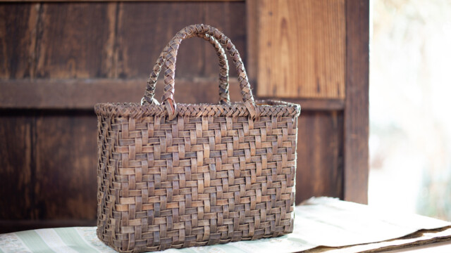 くるみ・網代編み